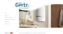 Desktop Screenshot of gertz-nottuln.de