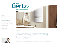 Tablet Screenshot of gertz-nottuln.de